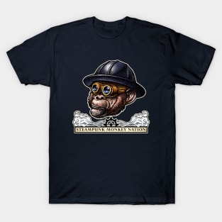 Steampunk Monkey Nation T-Shirt